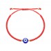 Seyaa Handmade Evil Eye Bracelets Red String Bracelet Ojo Turco Kabbalah Protection Luck Amulet Wish Bracelet Jewelry for Women Men Family Friends-3