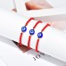 Seyaa Handmade Evil Eye Bracelets Red String Bracelet Ojo Turco Kabbalah Protection Luck Amulet Wish Bracelet Jewelry for Women Men Family Friends-3