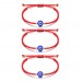 Seyaa Handmade Evil Eye Bracelets Red String Bracelet Ojo Turco Kabbalah Protection Luck Amulet Wish Bracelet Jewelry for Women Men Family Friends-3