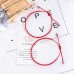 Seyaa Red String of Fate Bracelets Kabbalah Protection Good Luck Simple Matching Bracelets for Lover Women Men