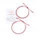 Seyaa Red String of Fate Bracelets Kabbalah Protection Good Luck Simple Matching Bracelets for Lover Women Men